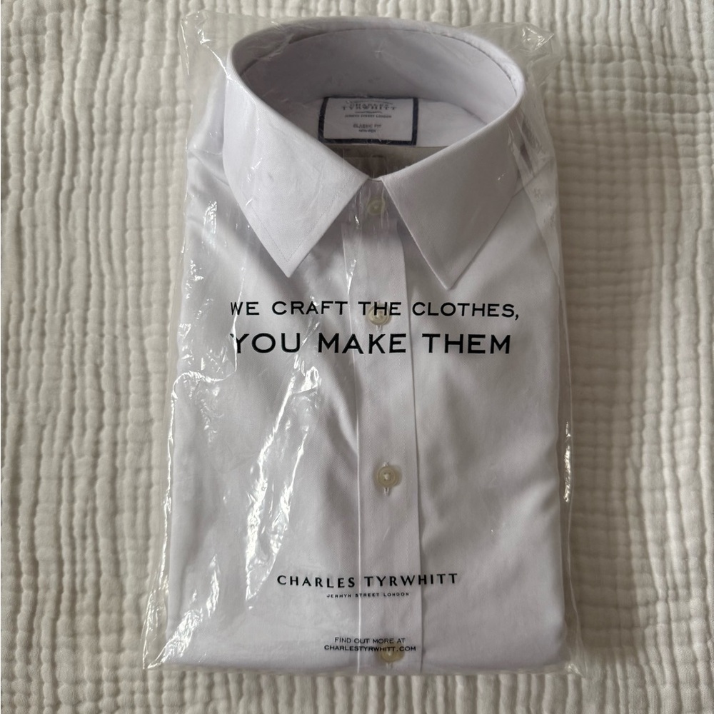 Charles Tyrwhitt Classic White Dress Shirt
